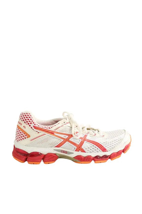 Baskets Asics Blanc en Tissu, taille 39 - Seconde Main