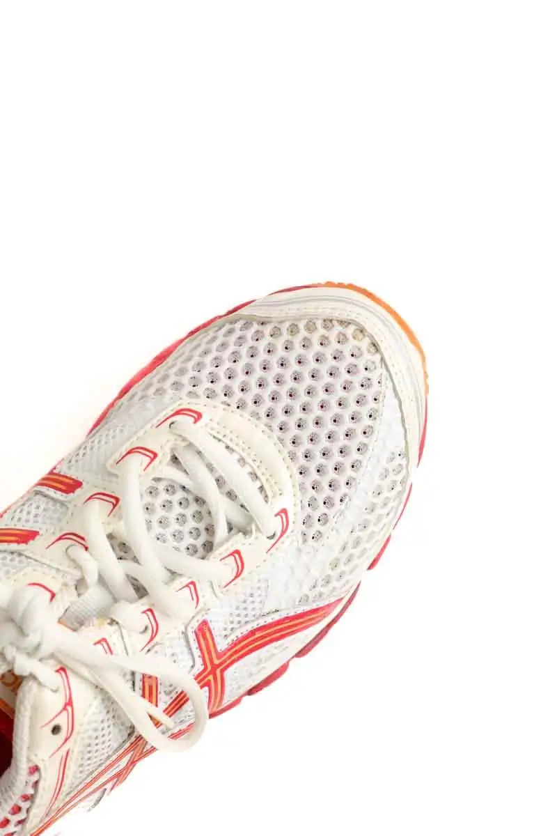Baskets Asics Blanc en Tissu