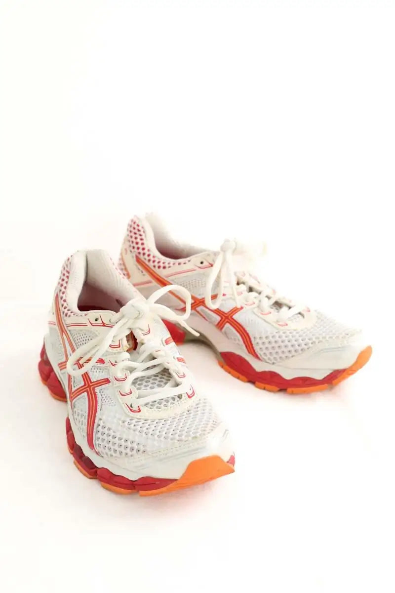 Baskets Asics Blanc en Tissu