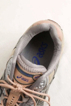 Baskets Asics Gris en Cuir