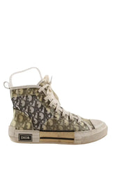 Baskets B23 Dior Blanc en Tissu, taille 37 - Seconde Main