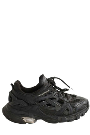 Baskets Balenciaga Noir en Cuir, taille 37 - Seconde Main