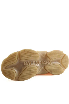 Baskets Balenciaga Triple S Beige en Tissu