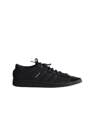 Baskets basses Adidas Noir en Cuir, taille 42 - Seconde Main