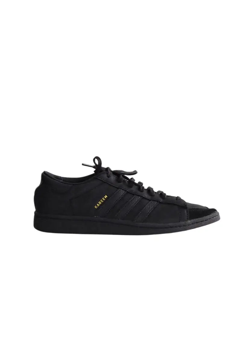 Baskets basses Adidas Noir en Cuir, taille 42 - Seconde Main