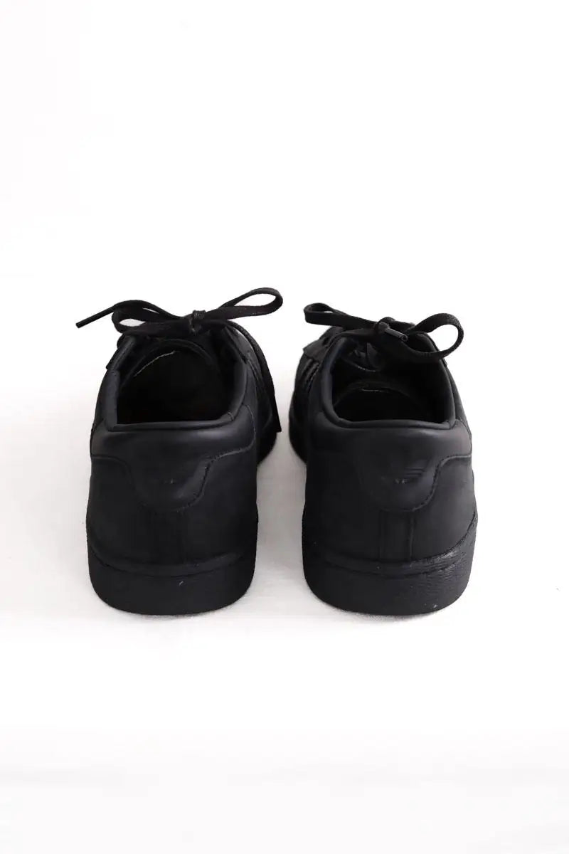 Baskets basses Adidas Noir en Cuir