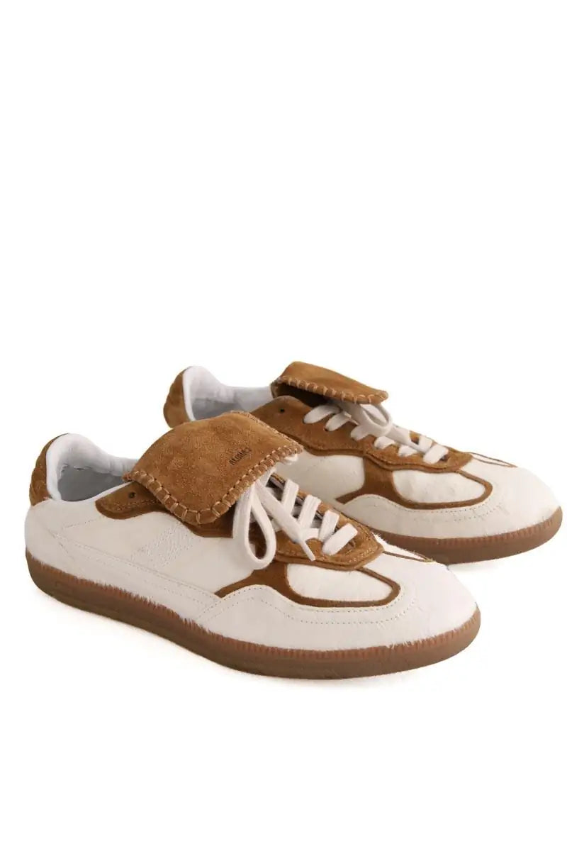 Baskets basses Alohas Blanc en Cuir