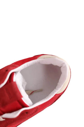 Baskets basses Alohas Rouge en Daim