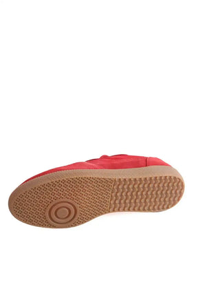 Baskets basses Alohas Rouge en Daim