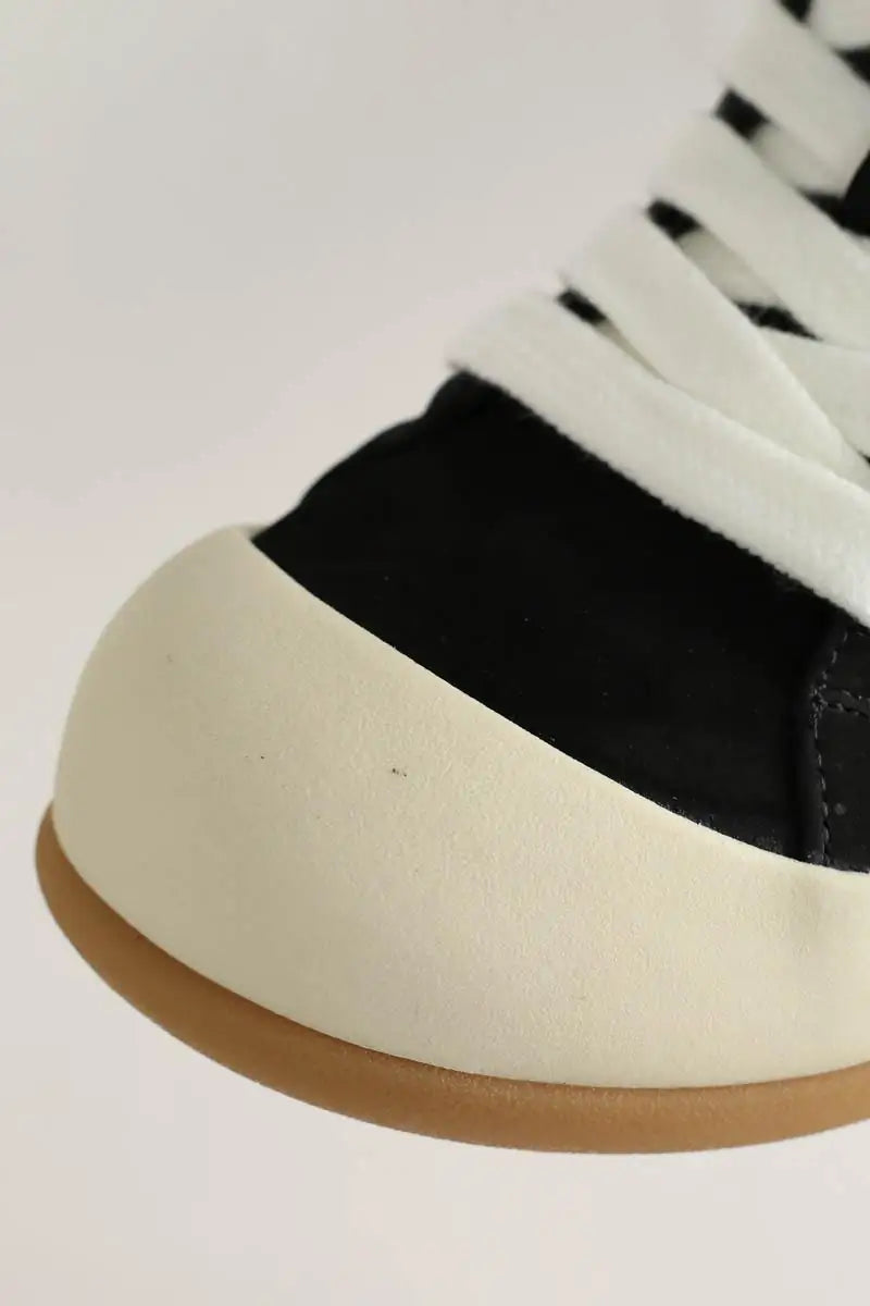 Baskets basses Axel Arigato Squish Noir en Daim