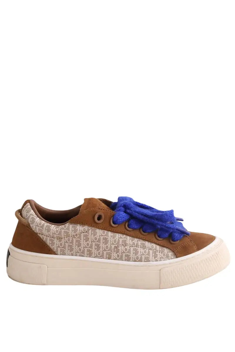 Baskets basses B33 Dior B33 Camel en Daim, taille 41 - Seconde Main