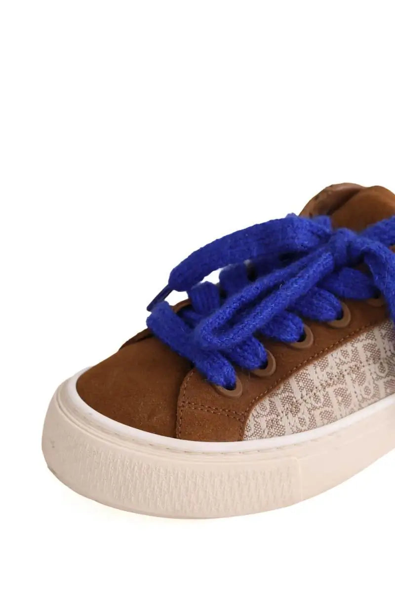 Baskets basses B33 Dior B33 Camel en Daim