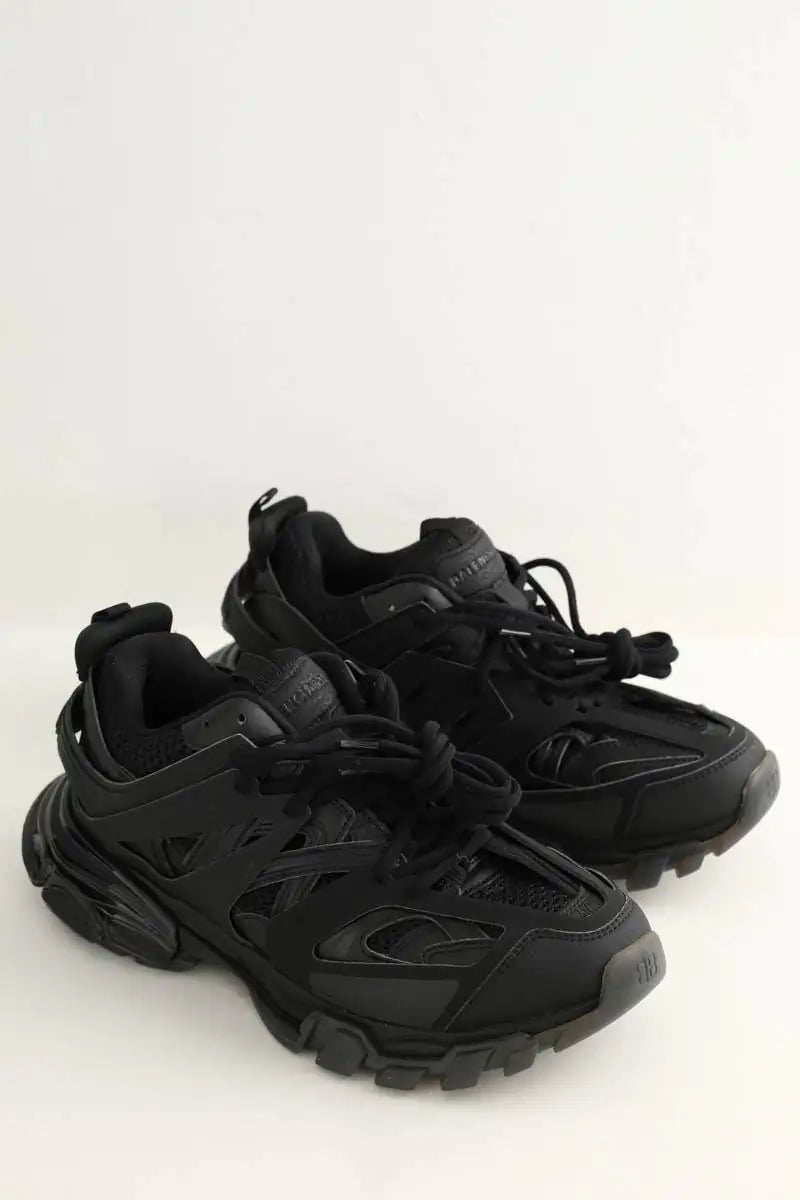 Baskets basses Balenciaga Noir en Caoutchouc