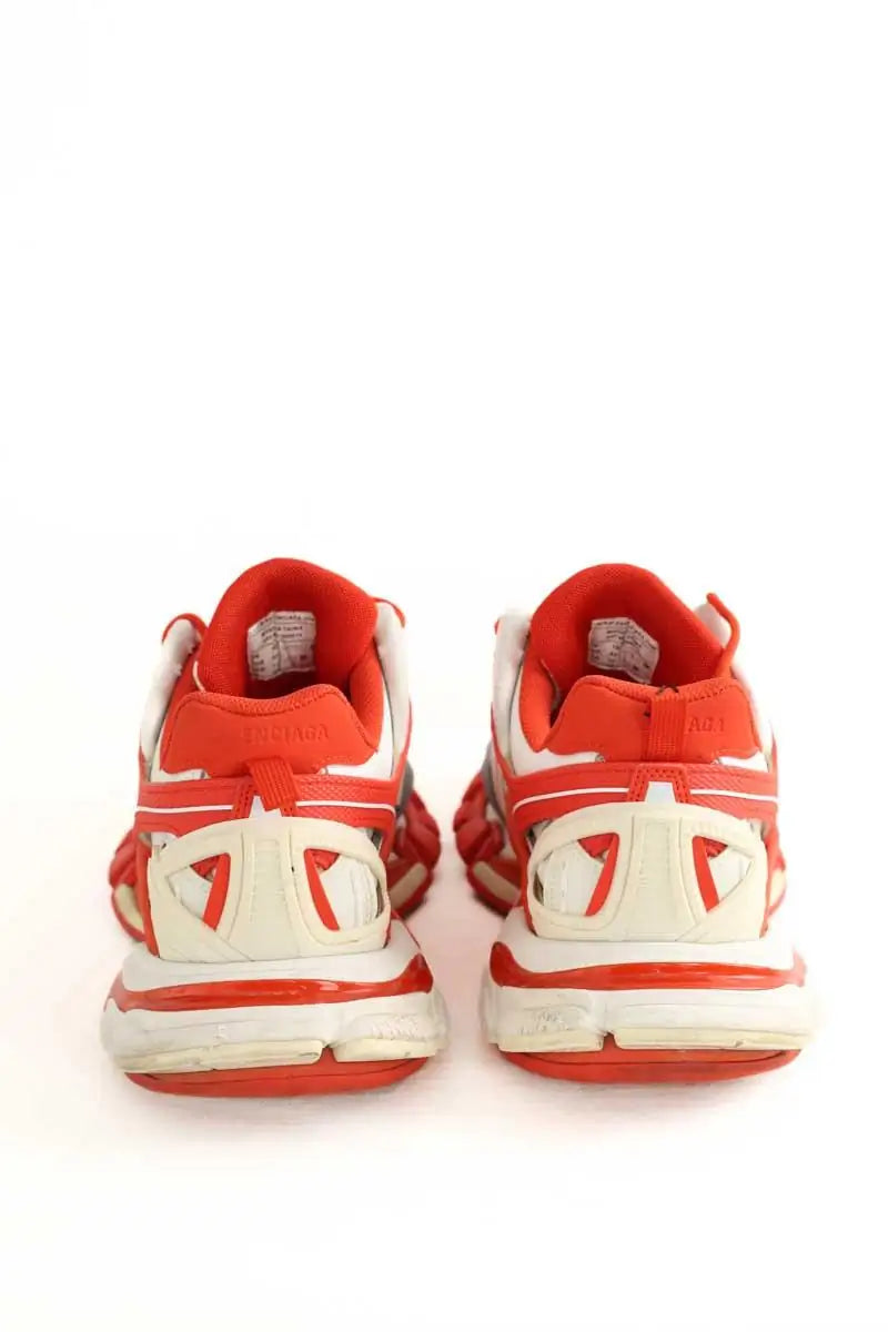 Baskets basses Balenciaga Orange en Caoutchouc