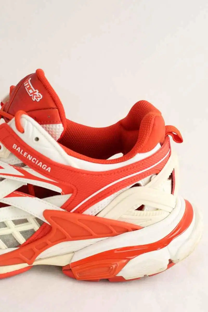 Baskets basses Balenciaga Orange en Caoutchouc