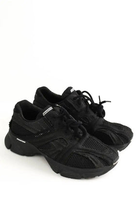 Baskets basses Balenciaga Phantom Noir en Caoutchouc