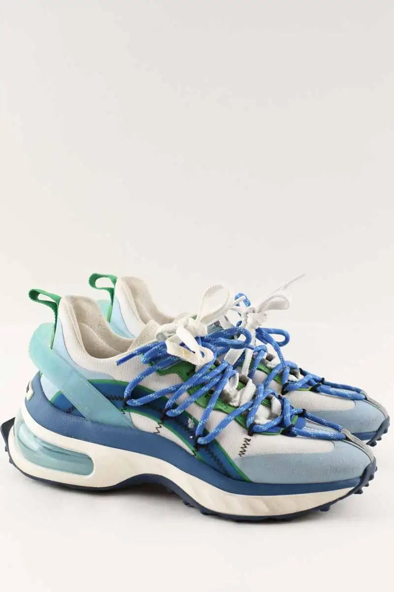 Baskets basses Dsquared2 Bleu en Tissu
