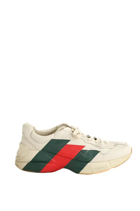 Baskets basses Gucci Beige en Cuir, taille 42 - Seconde Main