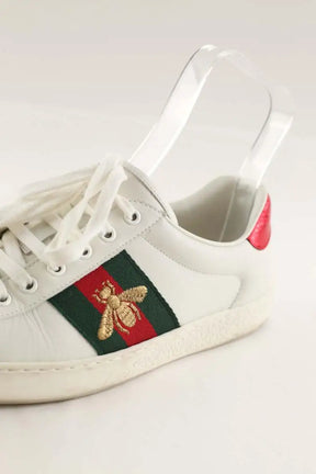 Baskets basses Gucci Blanc en Cuir