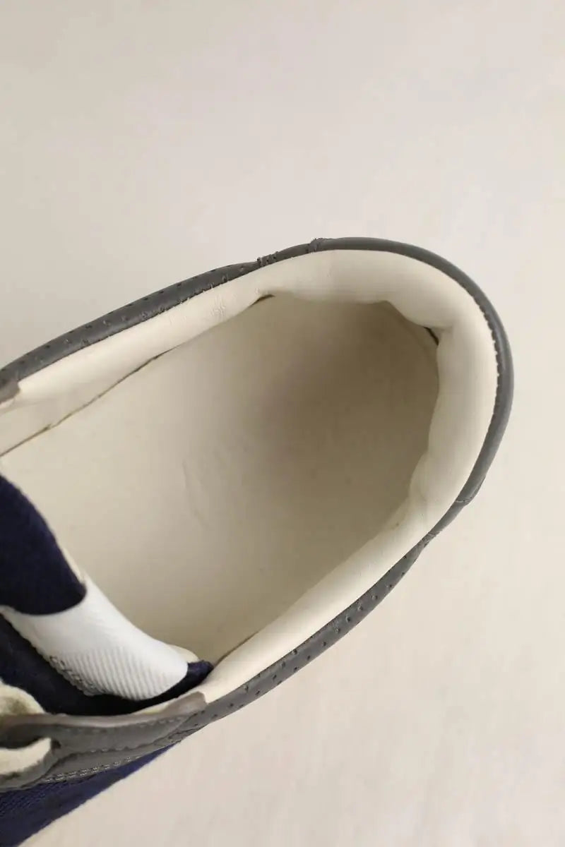 Baskets basses Gucci Gris en Tissu