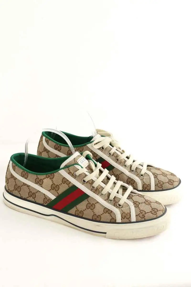 Baskets basses Gucci Sneakers Gucci Tennis 1977  Marron en Tissu