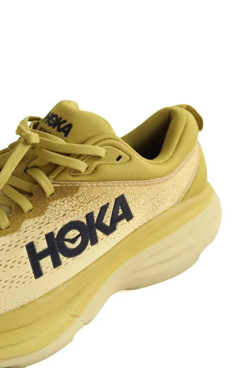 Baskets basses Hoka Jaune en Tissu