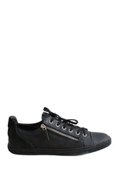 Baskets basses Louis Vuitton sneakers aventure zip up damier cobalt Marine en Cuir, taille 42 - Seconde Main