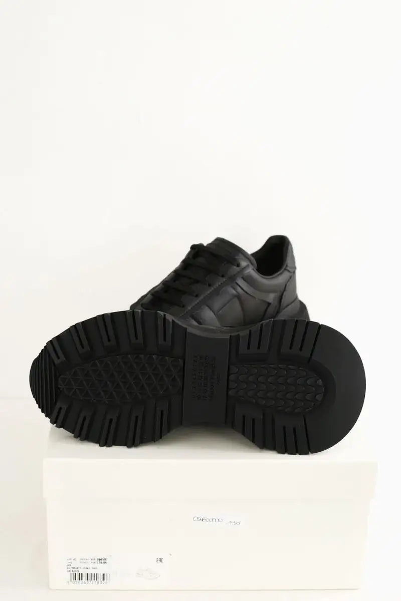 Baskets basses Maison Martin Margiela Noir en Cuir