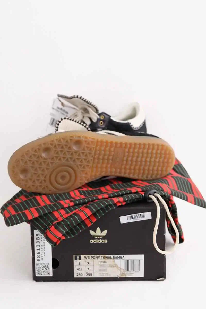 Baskets basses Wales Bonner Noir en Tissu