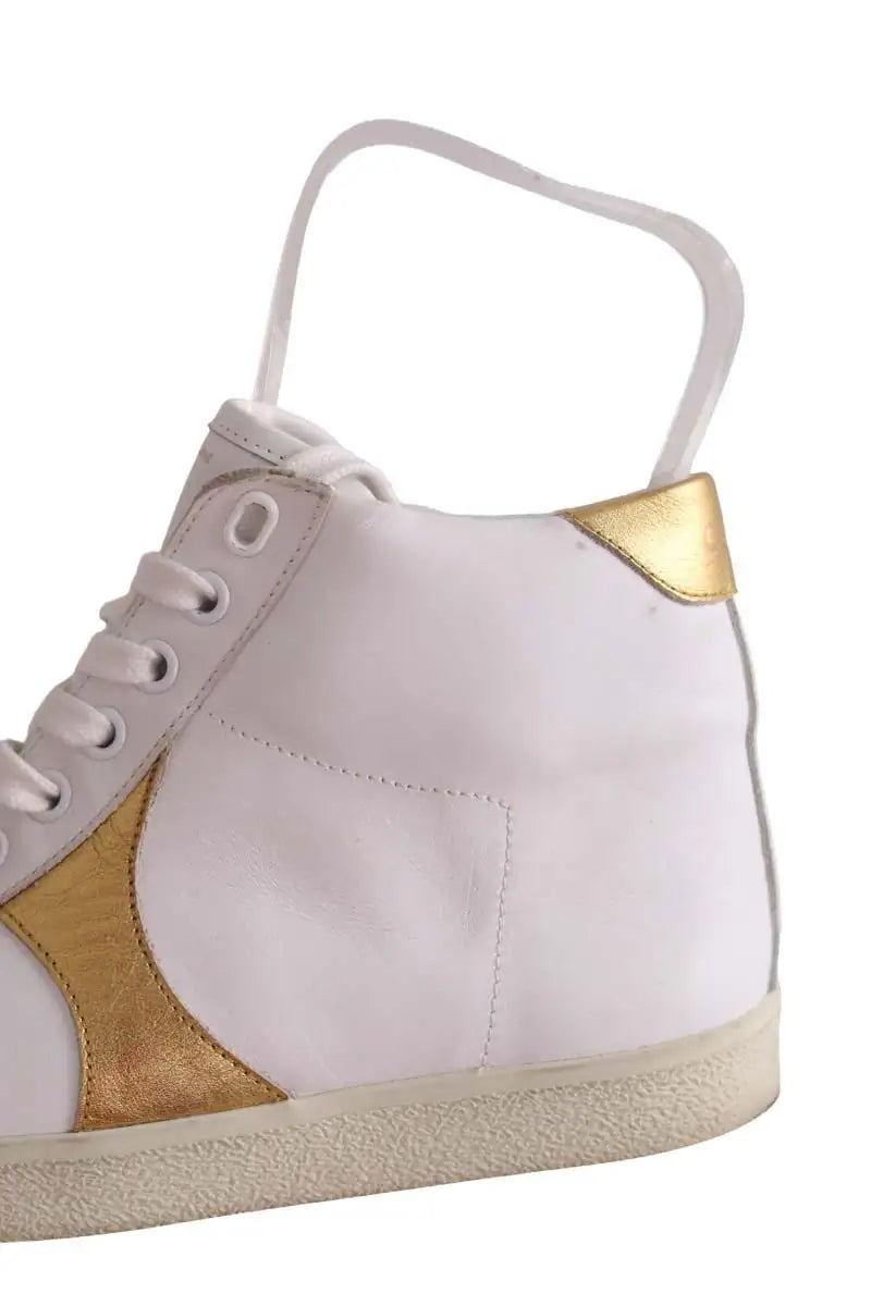 Baskets Celine Blanc en Cuir