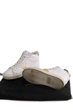 Baskets Celine Blanc en Cuir
