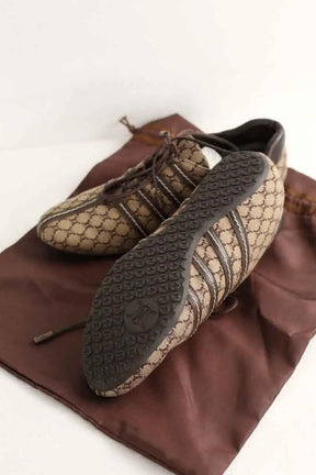 Baskets Celine Marron en Tissu