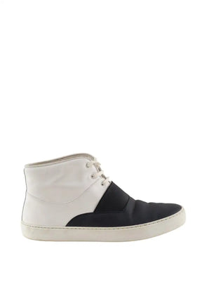 Baskets Chanel Blanc en Cuir, taille 40 - Seconde Main