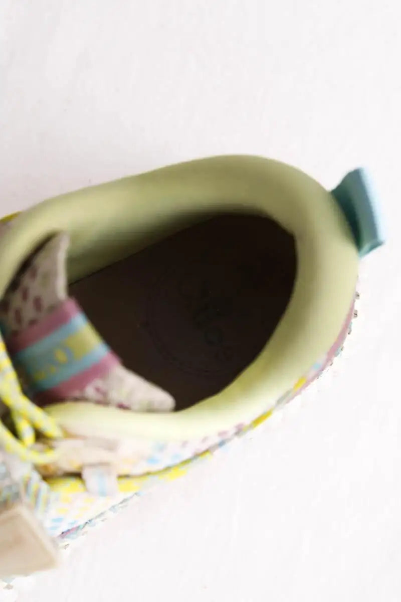 Baskets Chloé Multicolore en Tissu