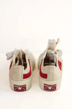 Baskets Converse Beige en Tissu