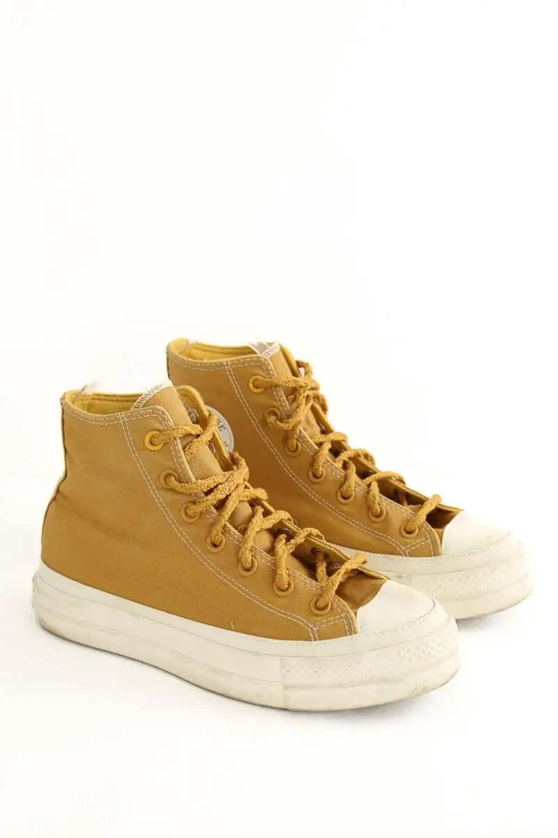 Baskets Converse Camel en Tissu