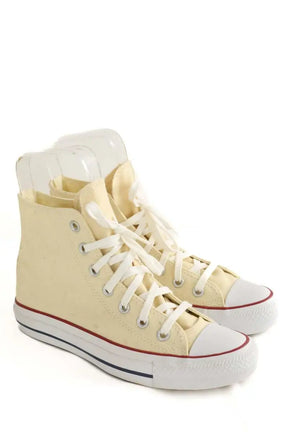 Baskets Converse Jaune en Tissu