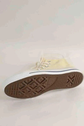 Baskets Converse Jaune en Tissu
