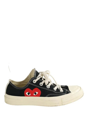 Baskets Converse Noir en Tissu, taille 36 - Seconde Main