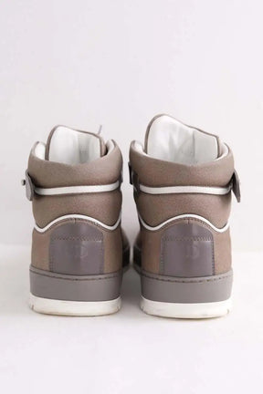 Baskets Dior Gris en Cuir