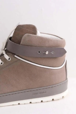Baskets Dior Gris en Cuir
