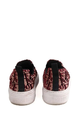 Baskets Dior Violet en Tissu
