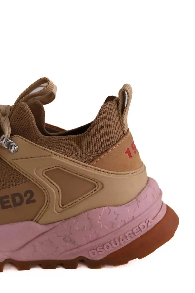 Baskets Dsquared2 Marron en Polyester