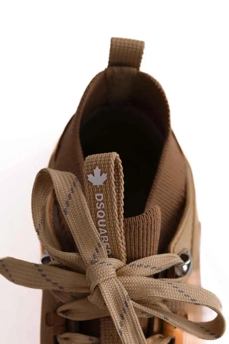 Baskets Dsquared2 Marron en Polyester