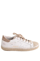 Baskets Golden Goose Blanc en Cuir, taille 35 - Seconde Main
