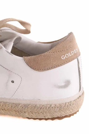 Baskets Golden Goose Blanc en Cuir