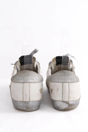 Baskets Golden Goose Blanc en Cuir