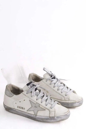 Baskets Golden Goose Blanc en Cuir