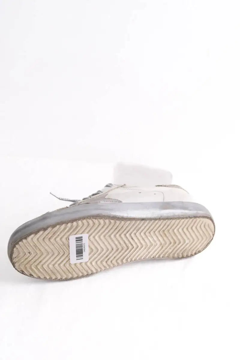 Baskets Golden Goose Blanc en Cuir