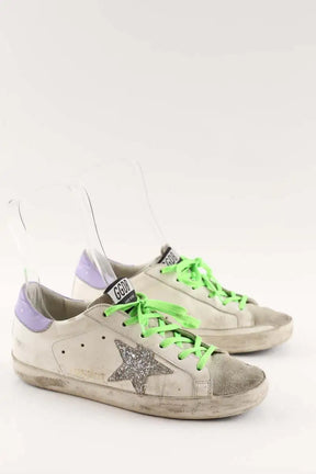 Baskets Golden Goose Blanc en Cuir